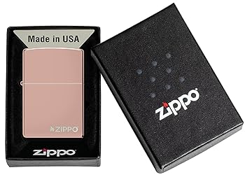 Zippo ライターローズゴールド Zippo 金色ローズ模様ライター 本体 Rose Gold / ローズゴールド